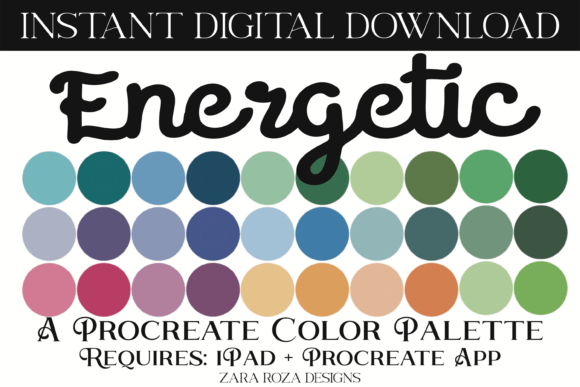 Energetic Procreate Color Palette: A Practical Evaluation for Digital Artists