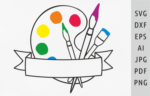 Paint Logo Svg Paint Palette Svg Art Svg: A Creative Toolkit for Makers