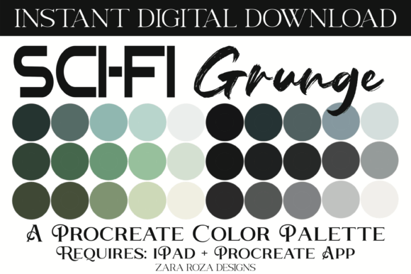 Sci-Fi Grunge Procreate Color Palette: A Practical Evaluation