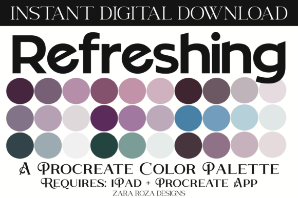 Unlock Your Creative Potential with the Refreshing Procreate Color Palette