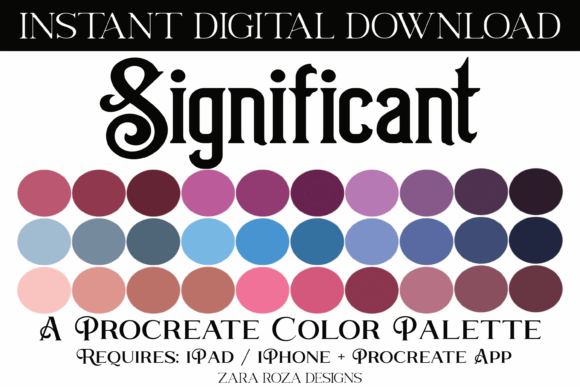 Unlock Your Creative Potential with the Significant Procreate Color Palette